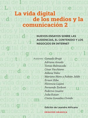 cover image of Vida digital de los medios y la comunicación 2